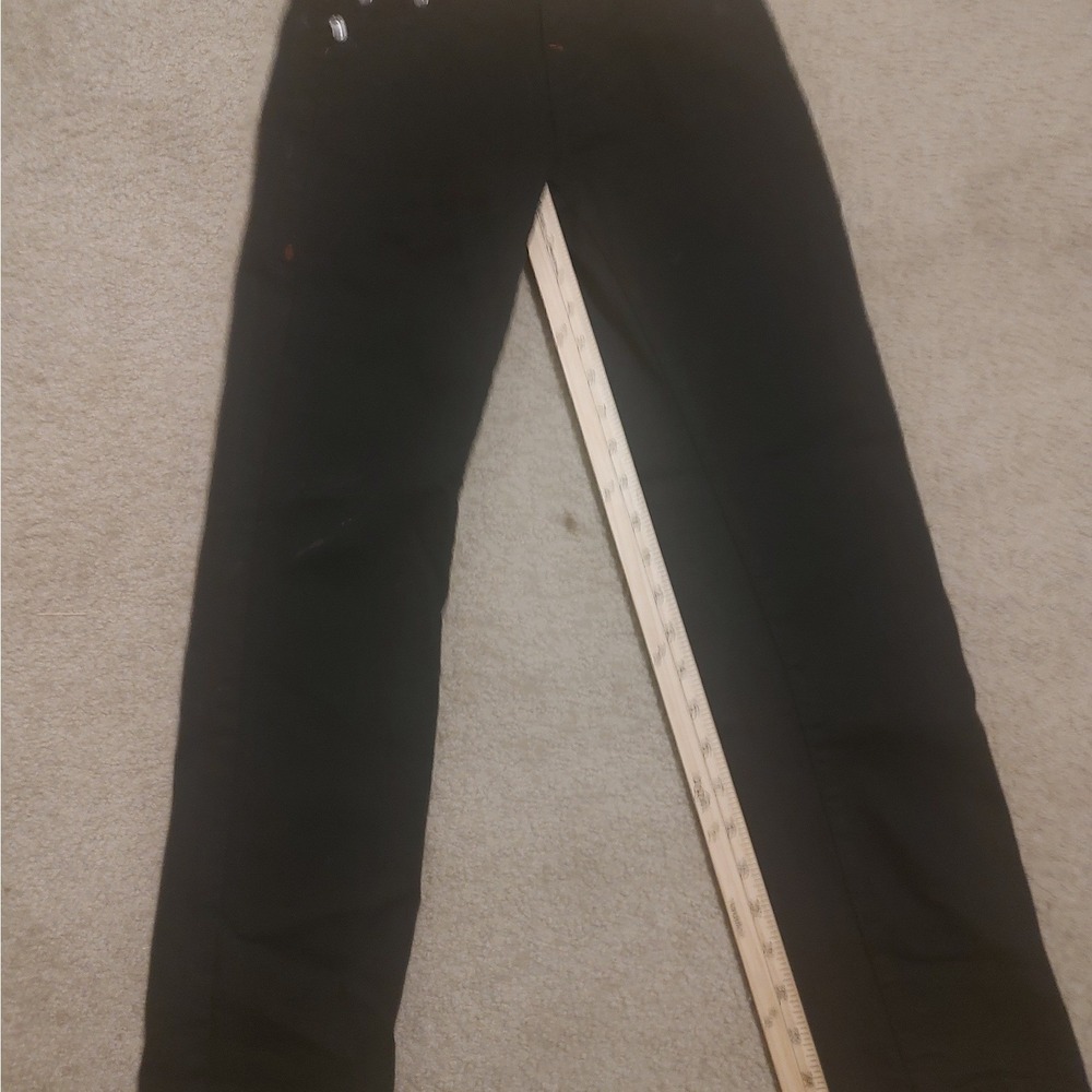 True Religion Geno Relaxed‎ Slim Jeans Black Kids Size 10